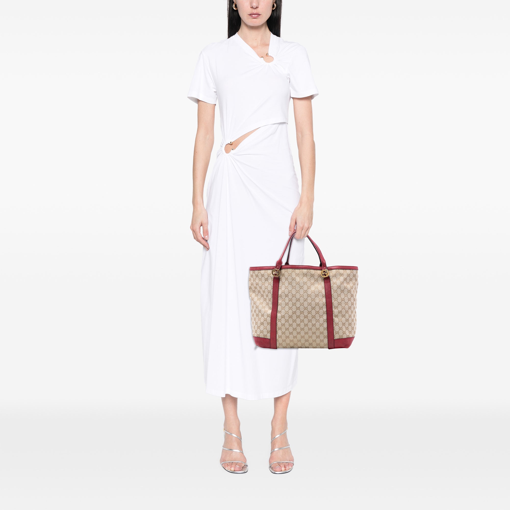 GG Canvas Twins Tote - Image 7