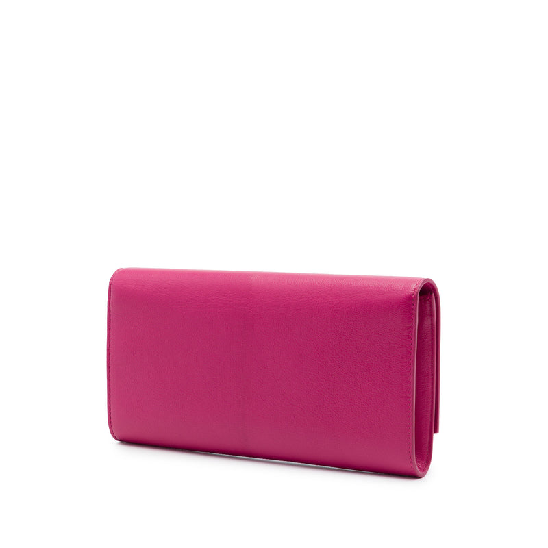 Small Textured Calfskin Belle De Jour Clutch - Image 2