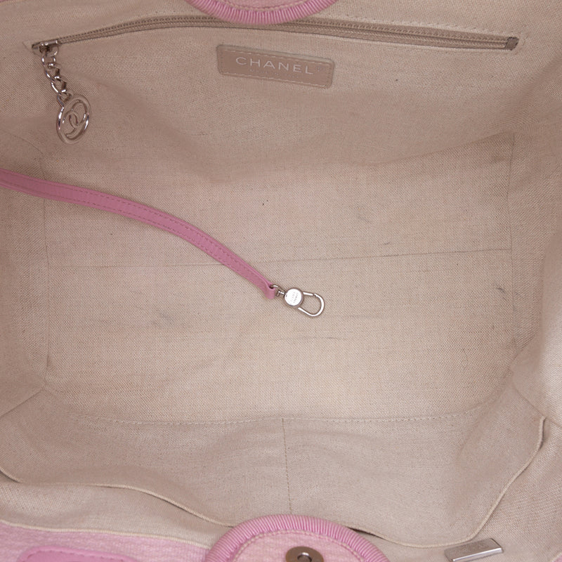 Small Canvas Deauville Tote - Image 4
