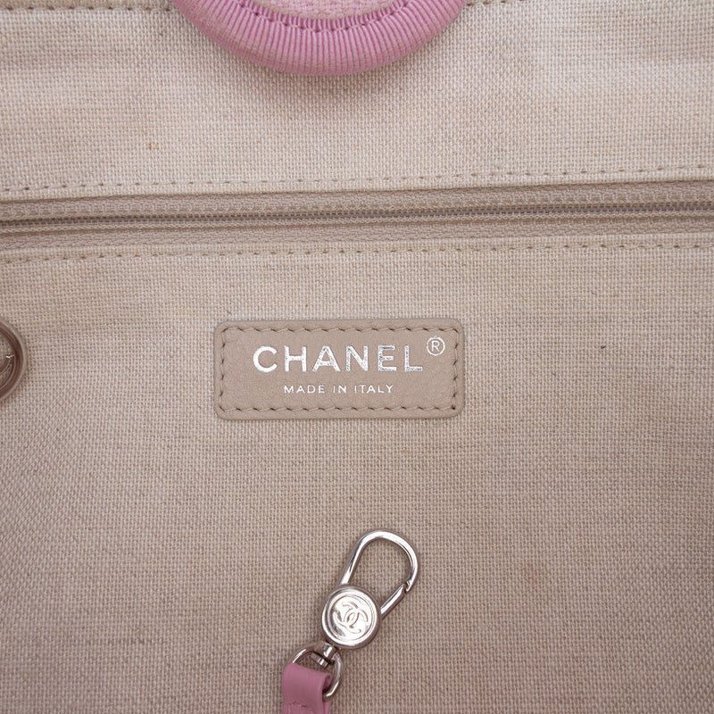 Small Canvas Deauville Tote - Image 5