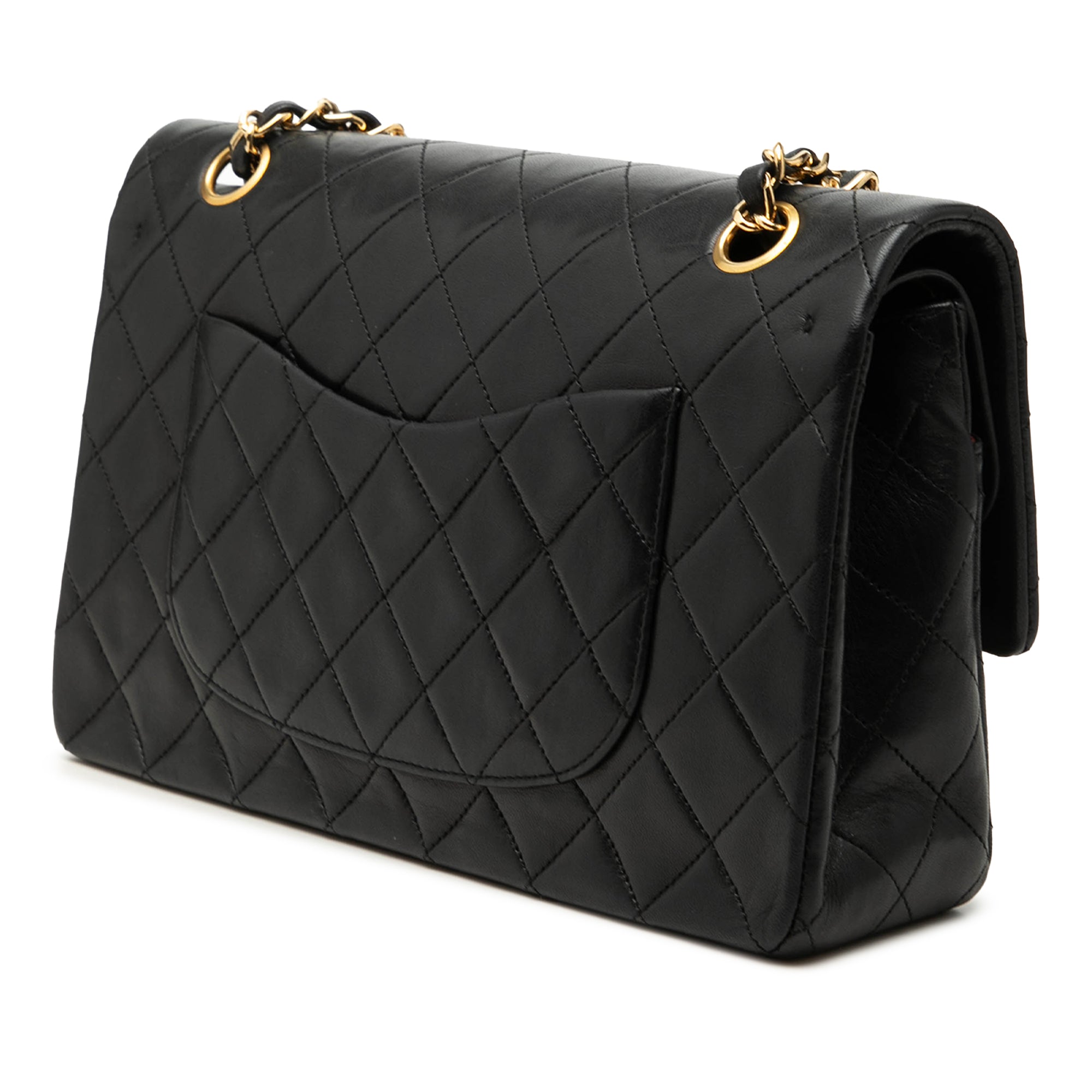 Medium Classic Lambskin Double Flap - Image 2