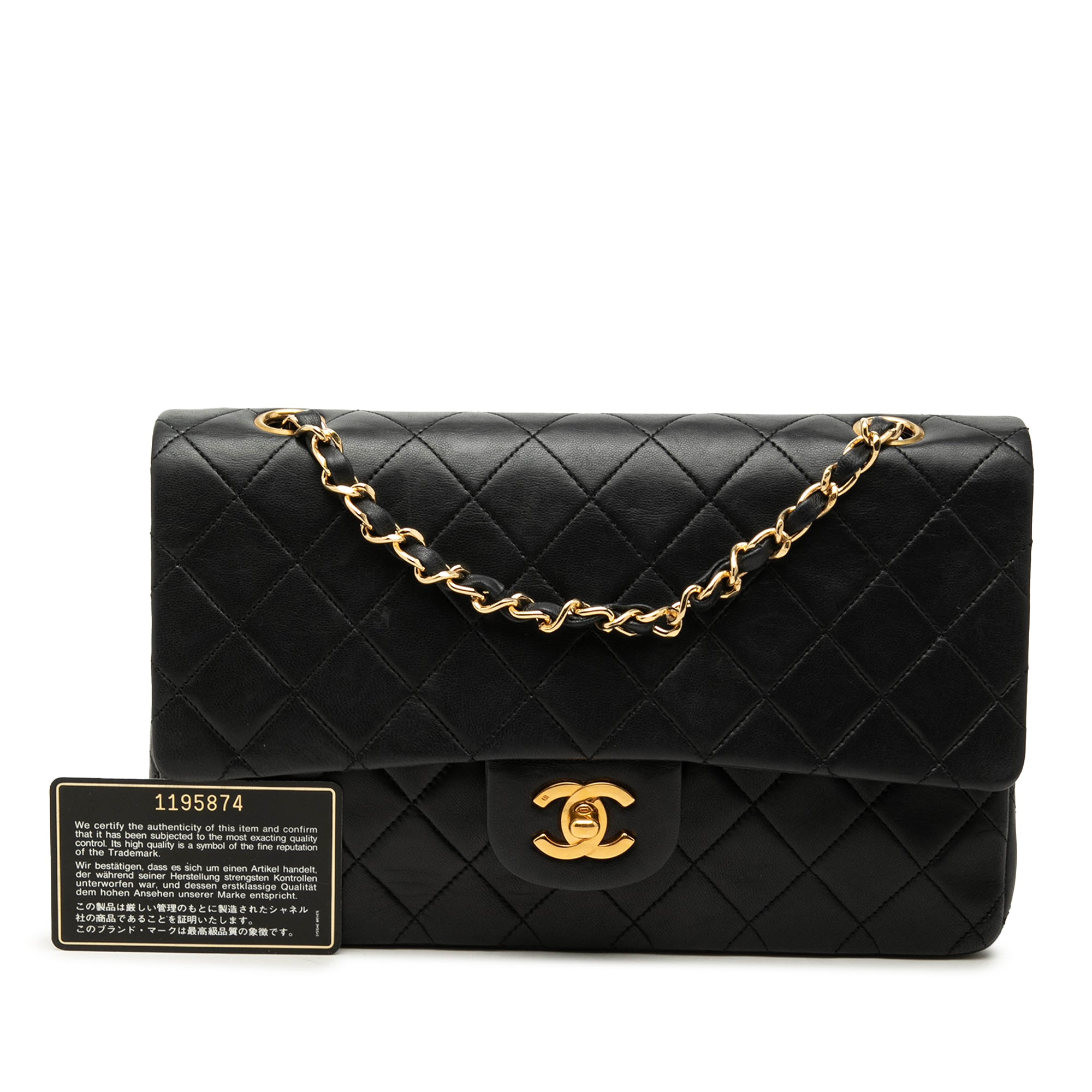 Medium Classic Lambskin Double Flap - Image 8