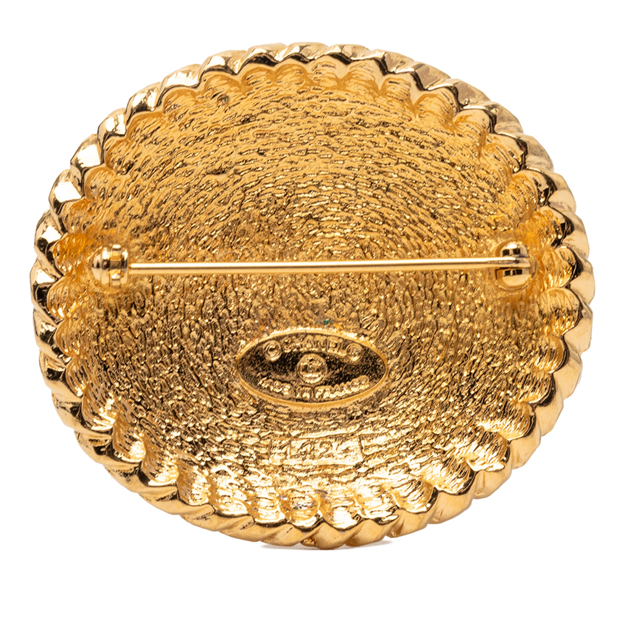 Gold Plated Equestrian Brooch - Image 2