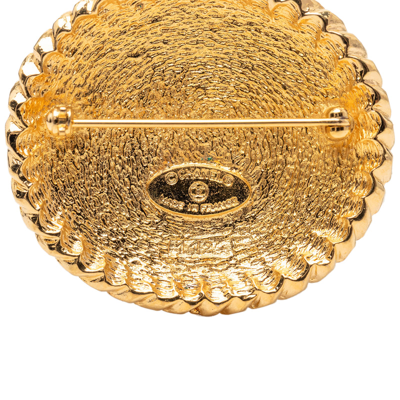 Gold Plated Equestrian Brooch - Image 3