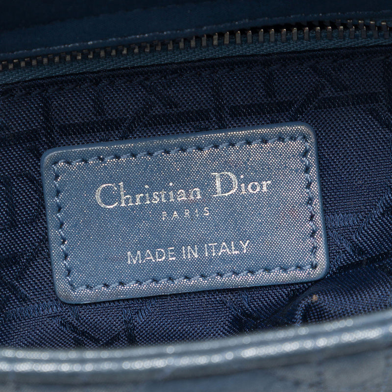 Mini Iridescent Lambskin Cannage Lady Dior - Image 5