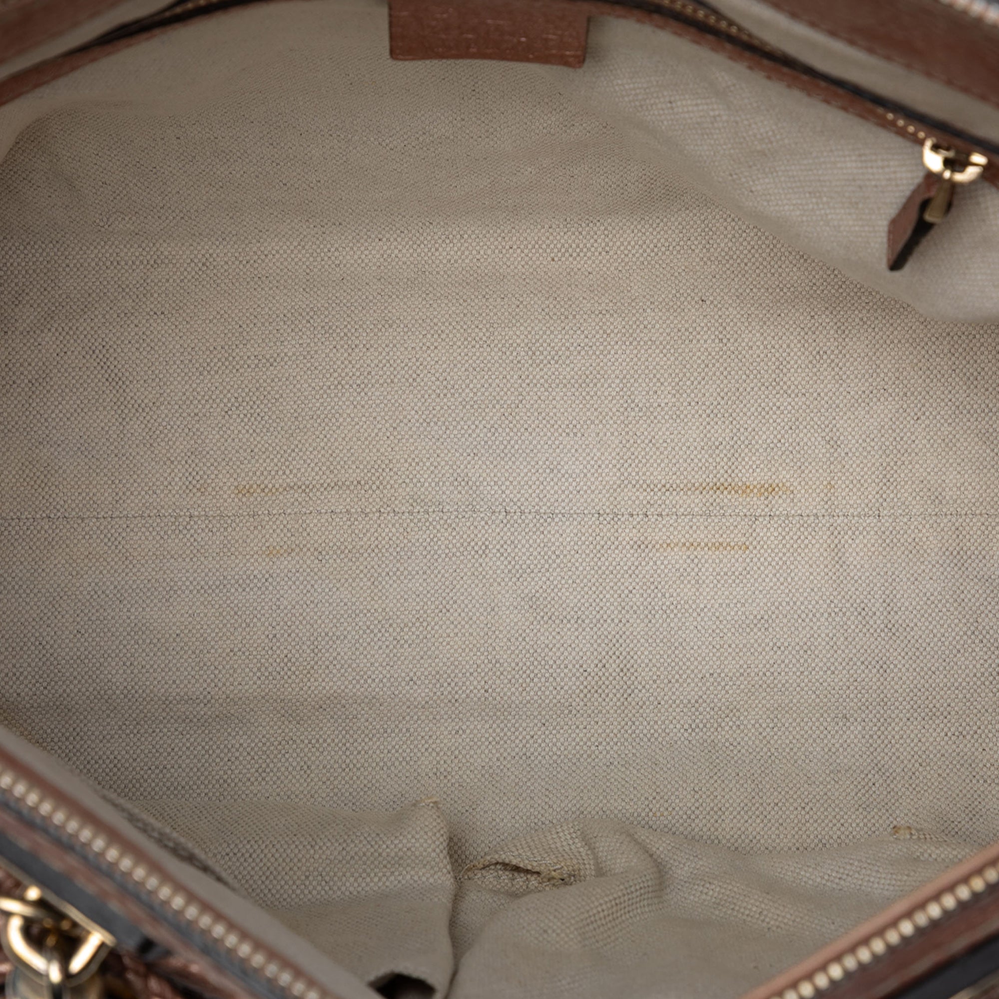 Metallic Pebbled Calfskin Bella Satchel - Image 4