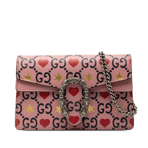 Mini Textured Leather Valentines Day Dionysus Crossbody - Image 1