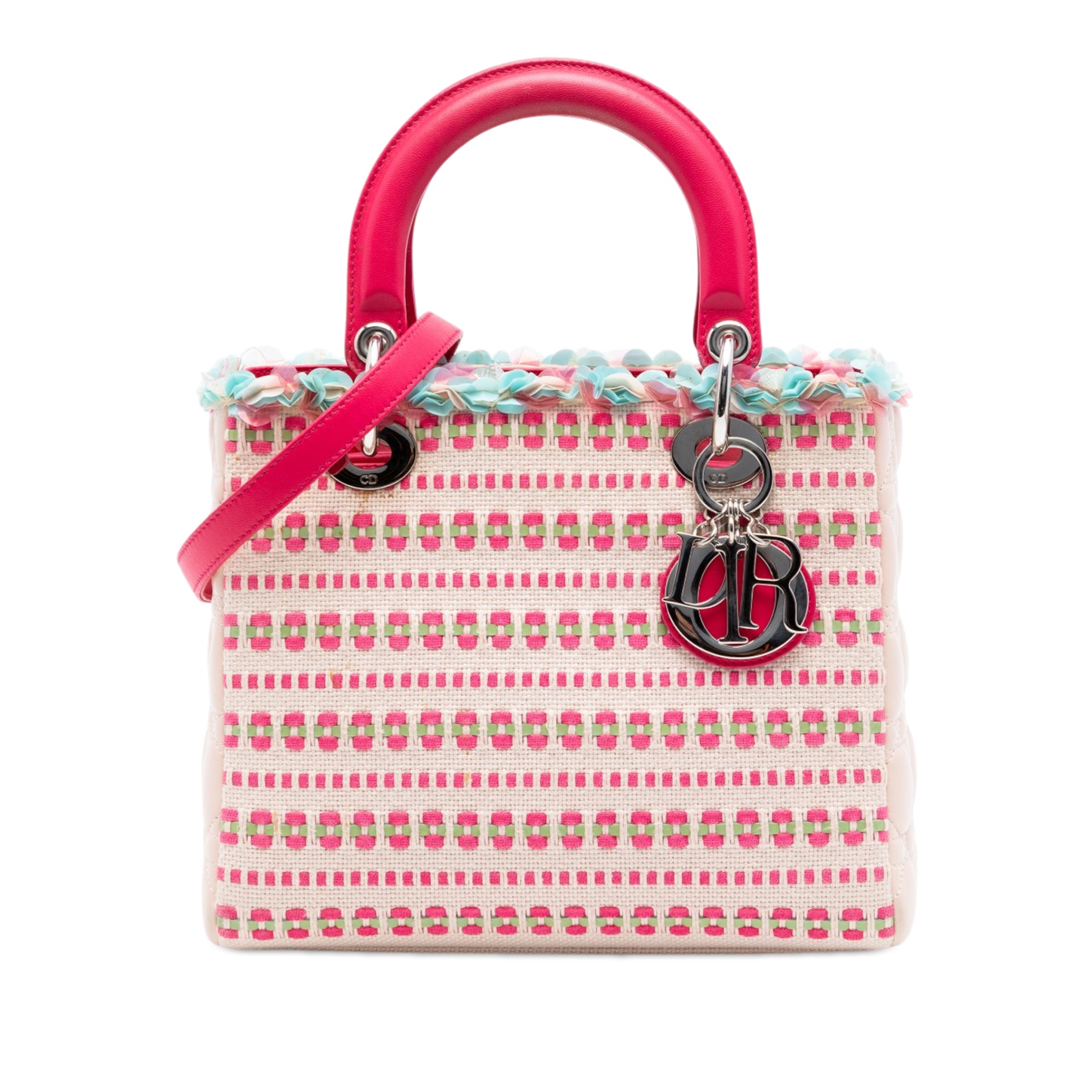 Medium Tweed Sequin Lady Dior - Image 1