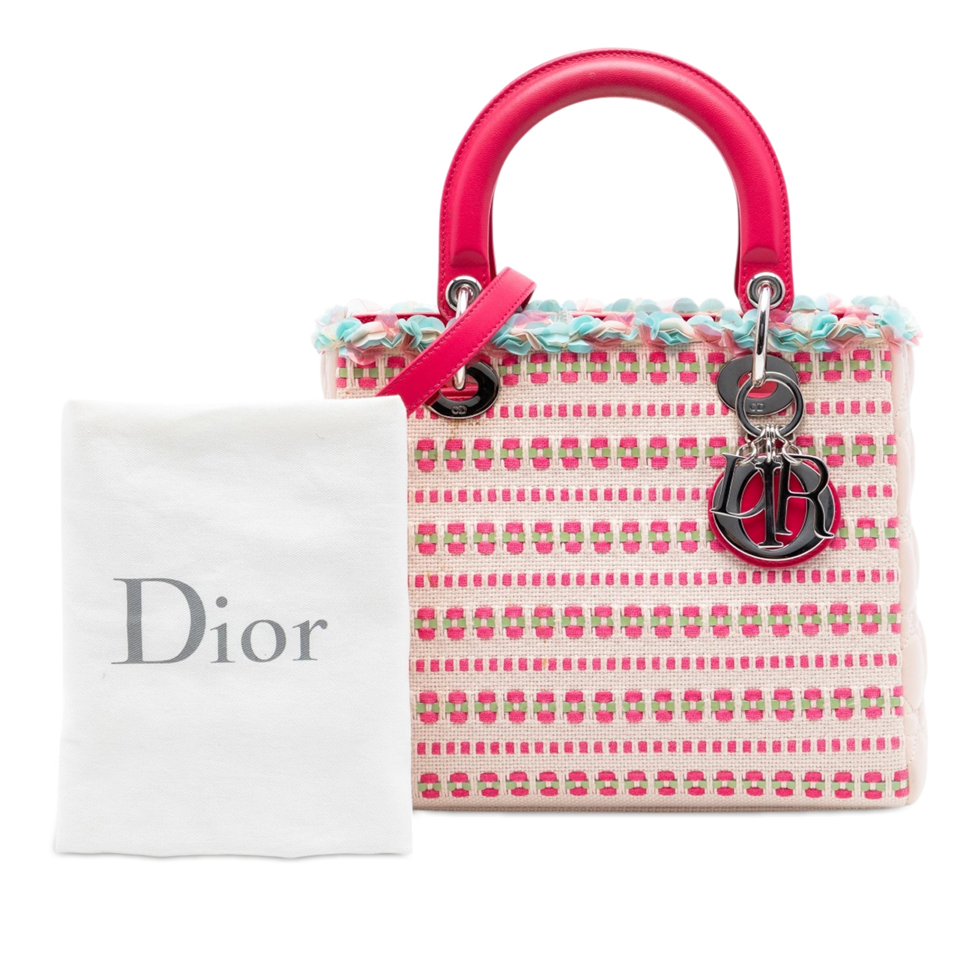 Medium Tweed Sequin Lady Dior - Image 7