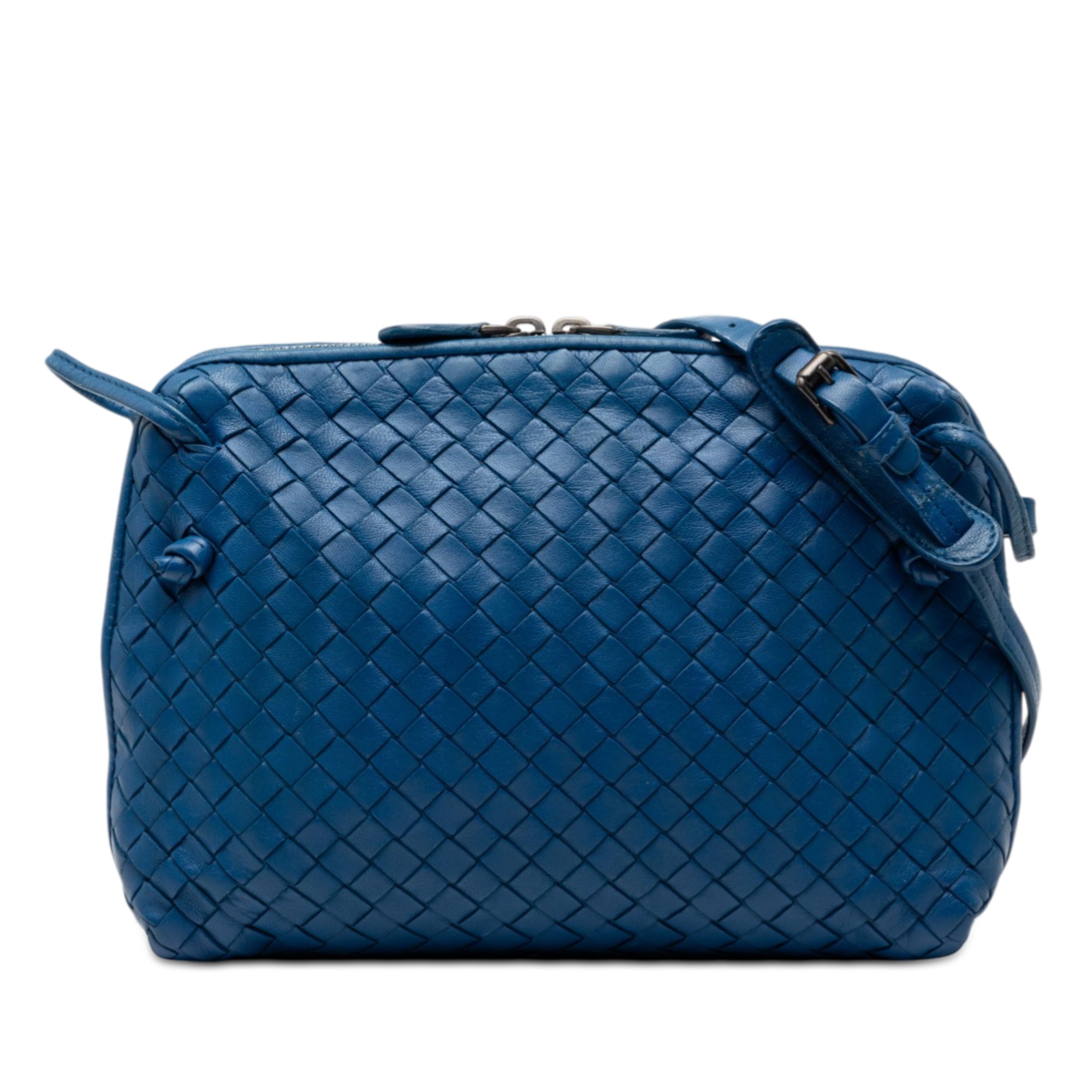 Nappa Intrecciato Nodini Crossbody - Image 1