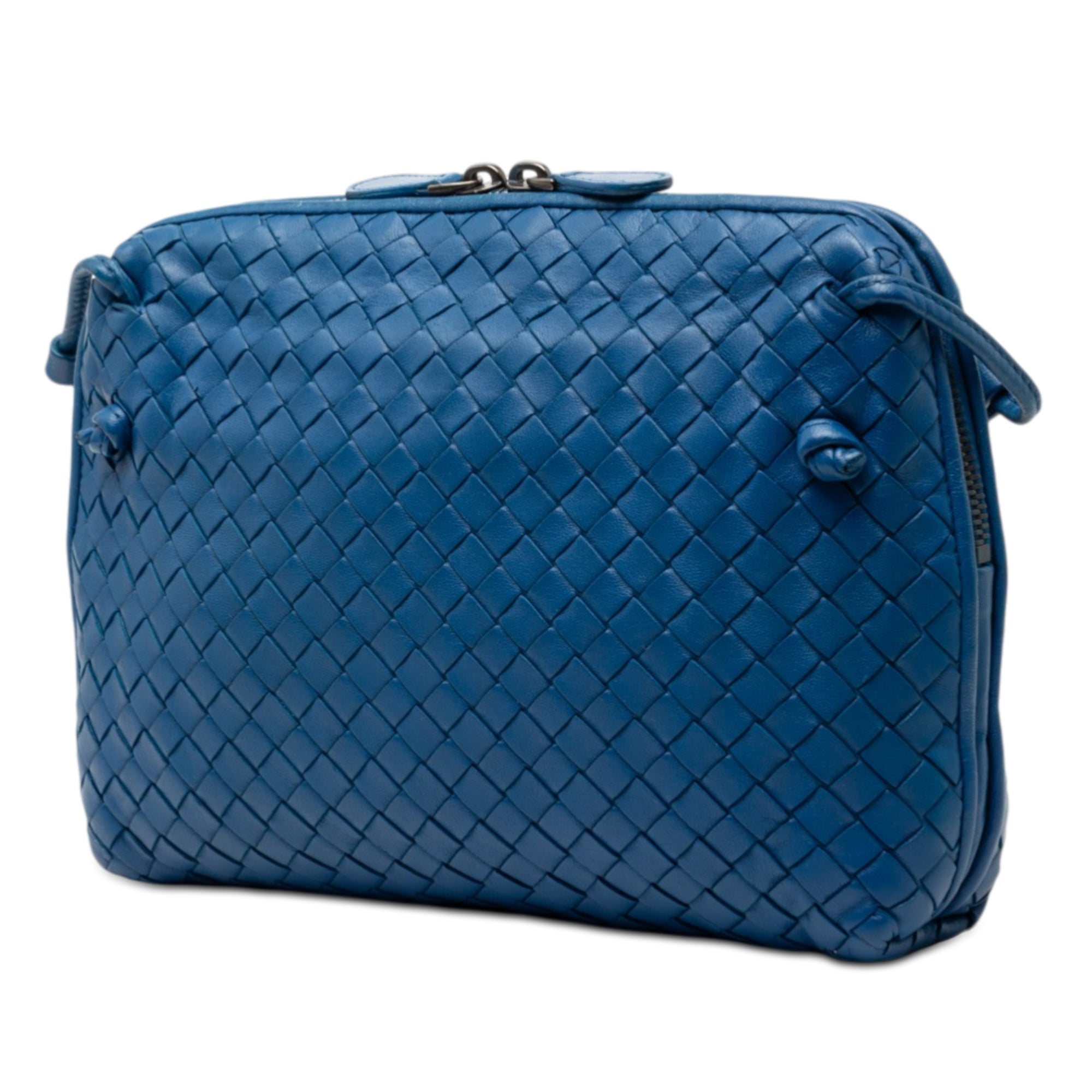 Nappa Intrecciato Nodini Crossbody - Image 2