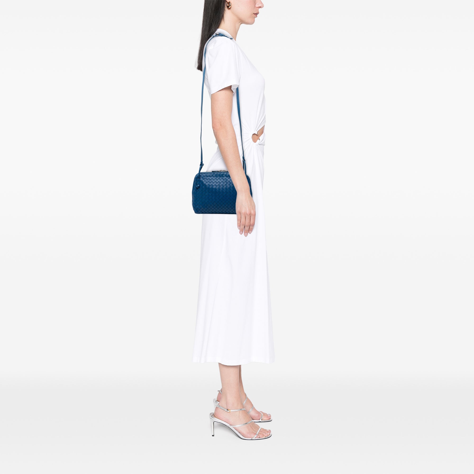 Nappa Intrecciato Nodini Crossbody - Image 8