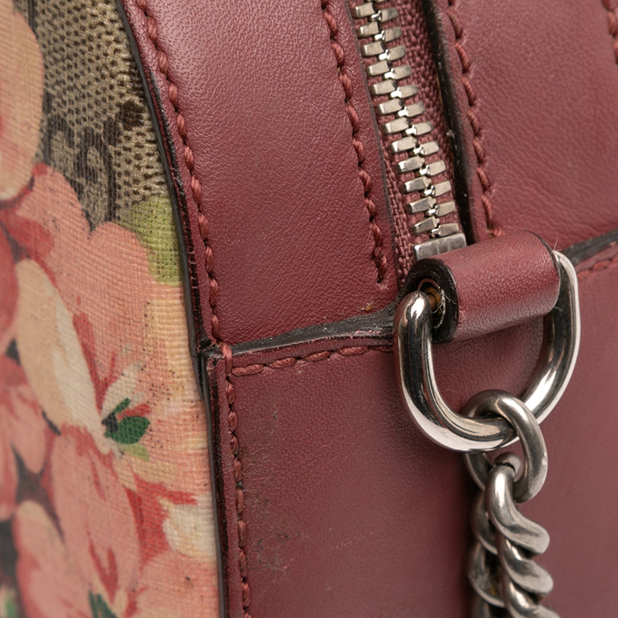 Mini GG Supreme Blooms Chain Crossbody - Image 9
