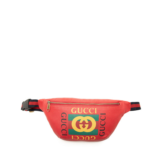 Grained Calfskin Logo Belt Bag - Image 1
