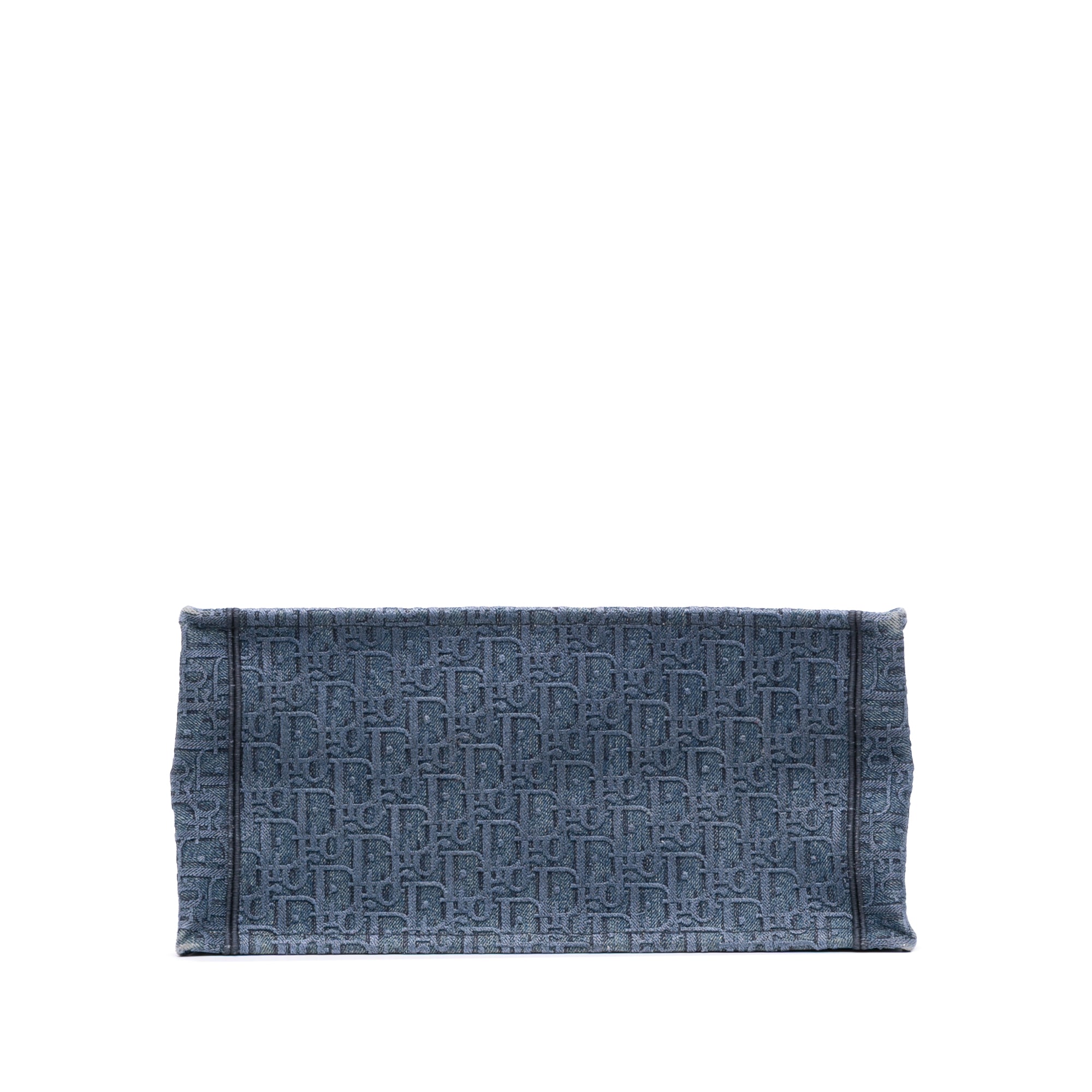 Medium Oblique Denim Book Tote - Image 3
