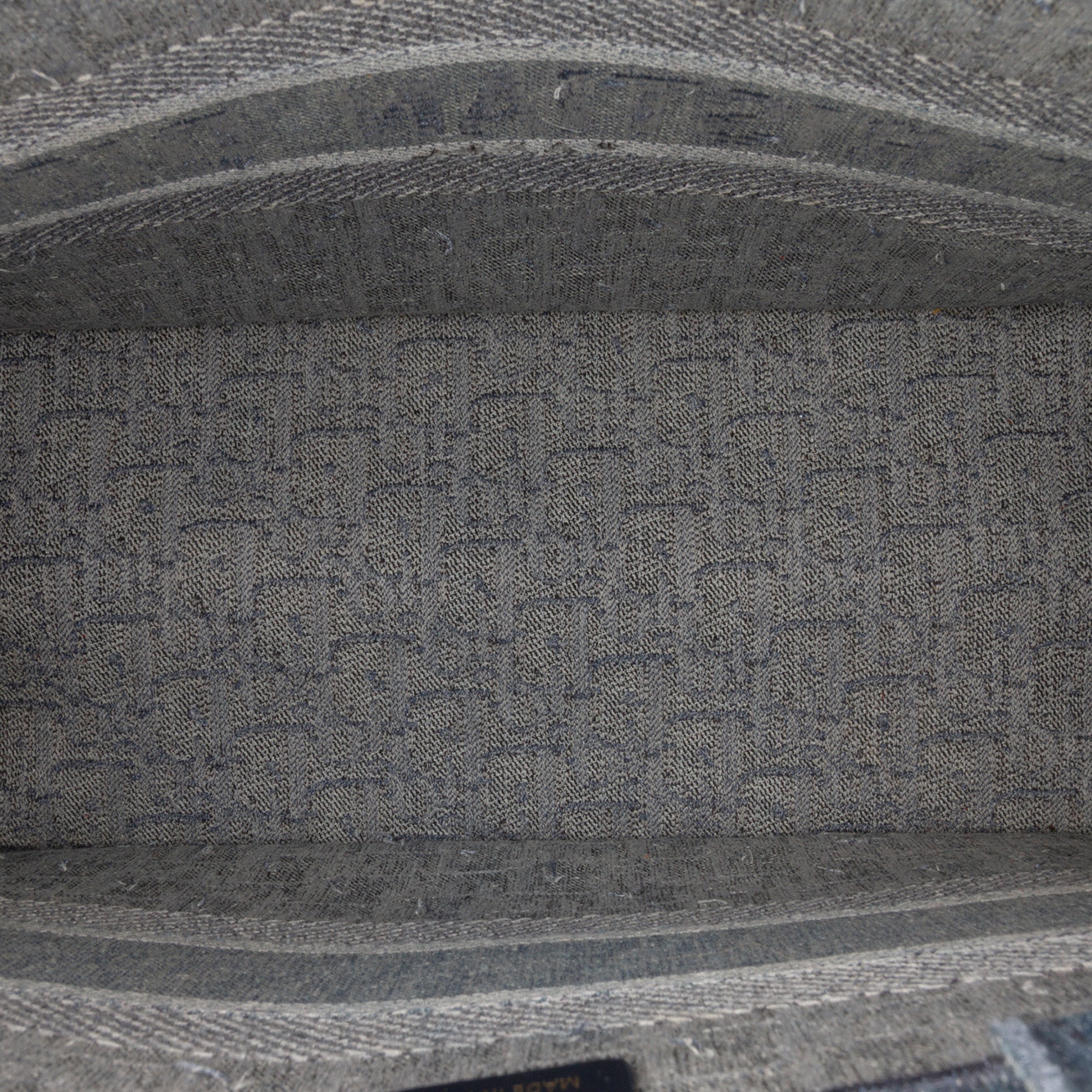 Medium Oblique Denim Book Tote - Image 4