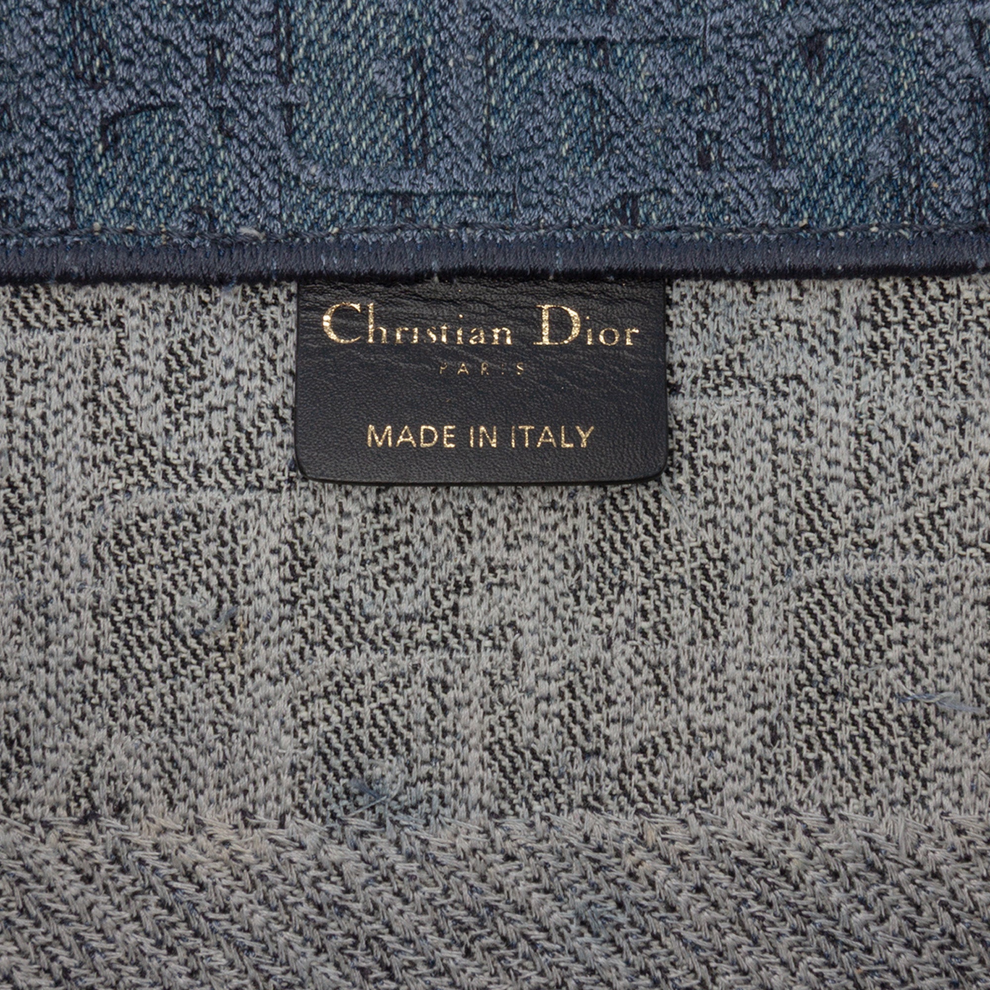 Medium Oblique Denim Book Tote - Image 5
