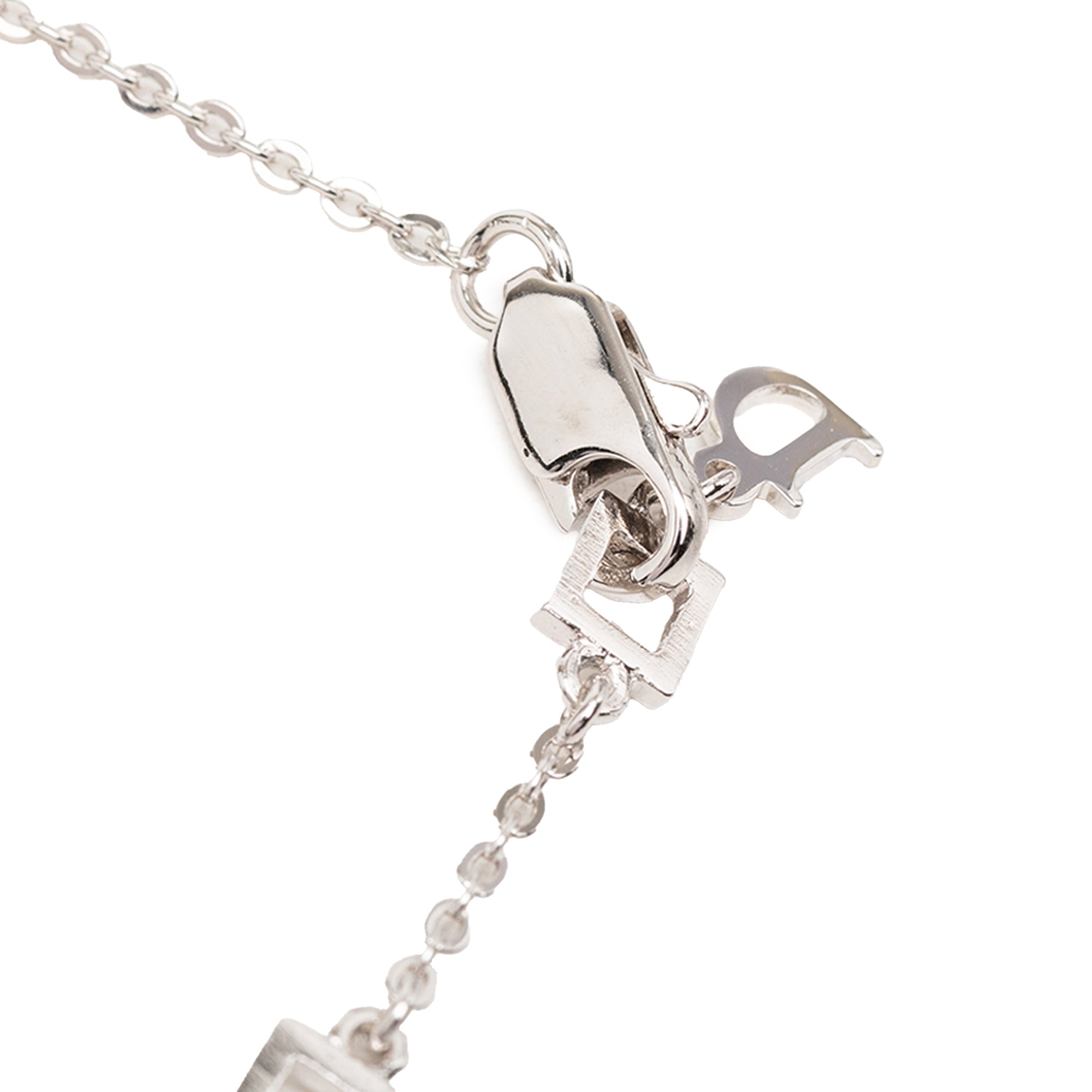 Brass I Love Dior Heart Arrow Pendant Necklace - Image 4