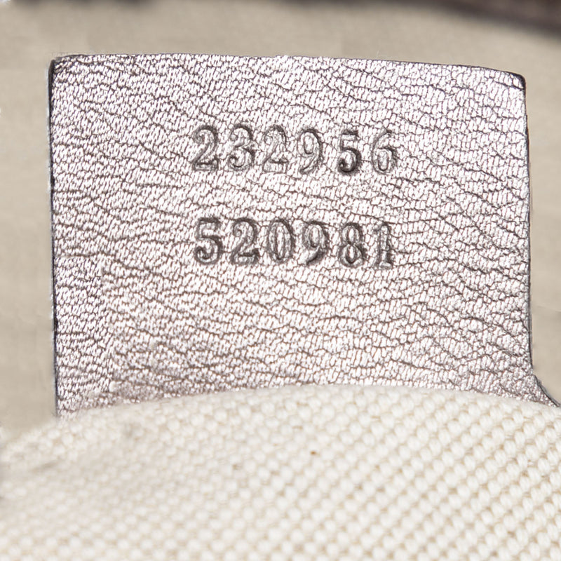 Large Metallic Guccissima Twins Tote - Image 6