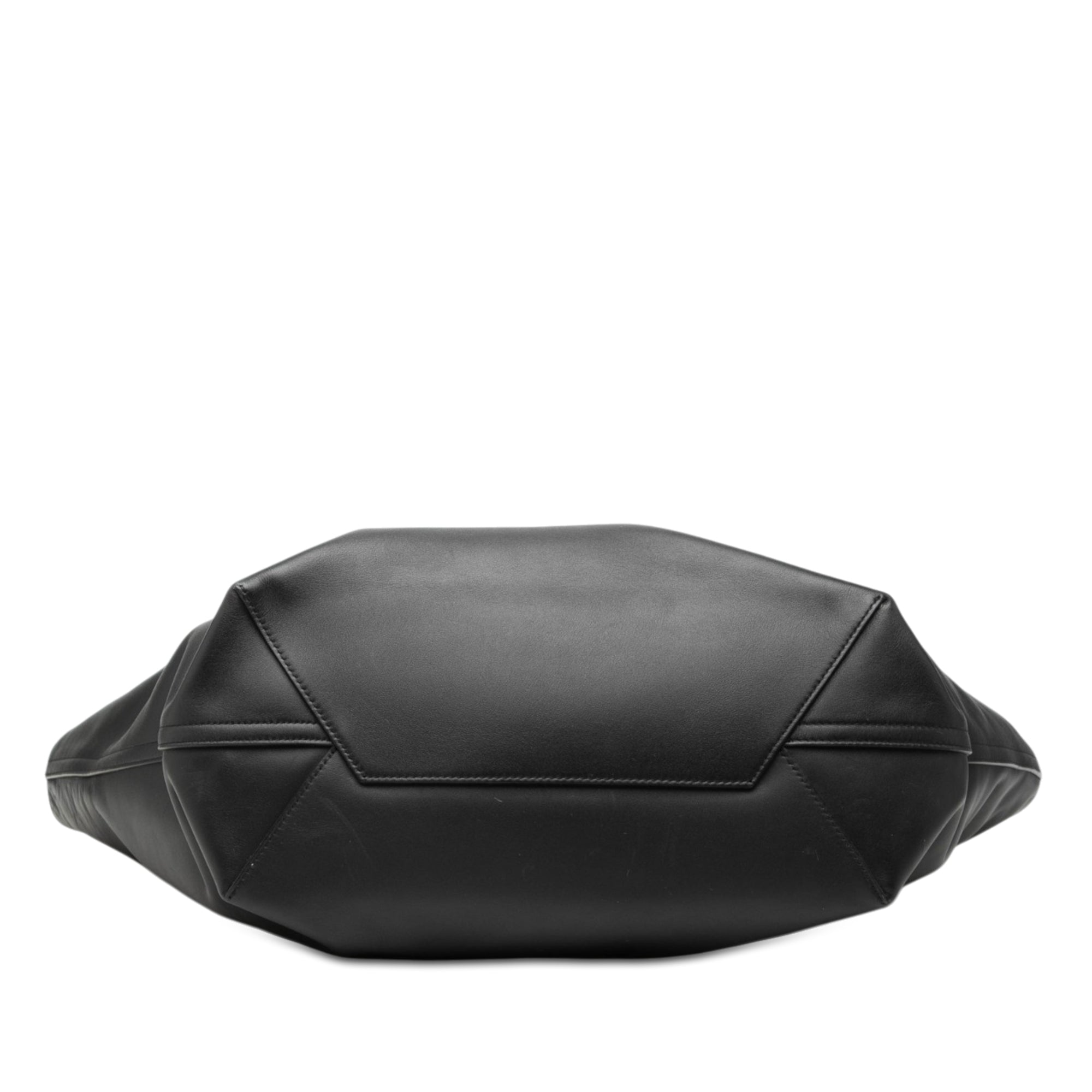 Small Leather Megazip Satchel - Image 3