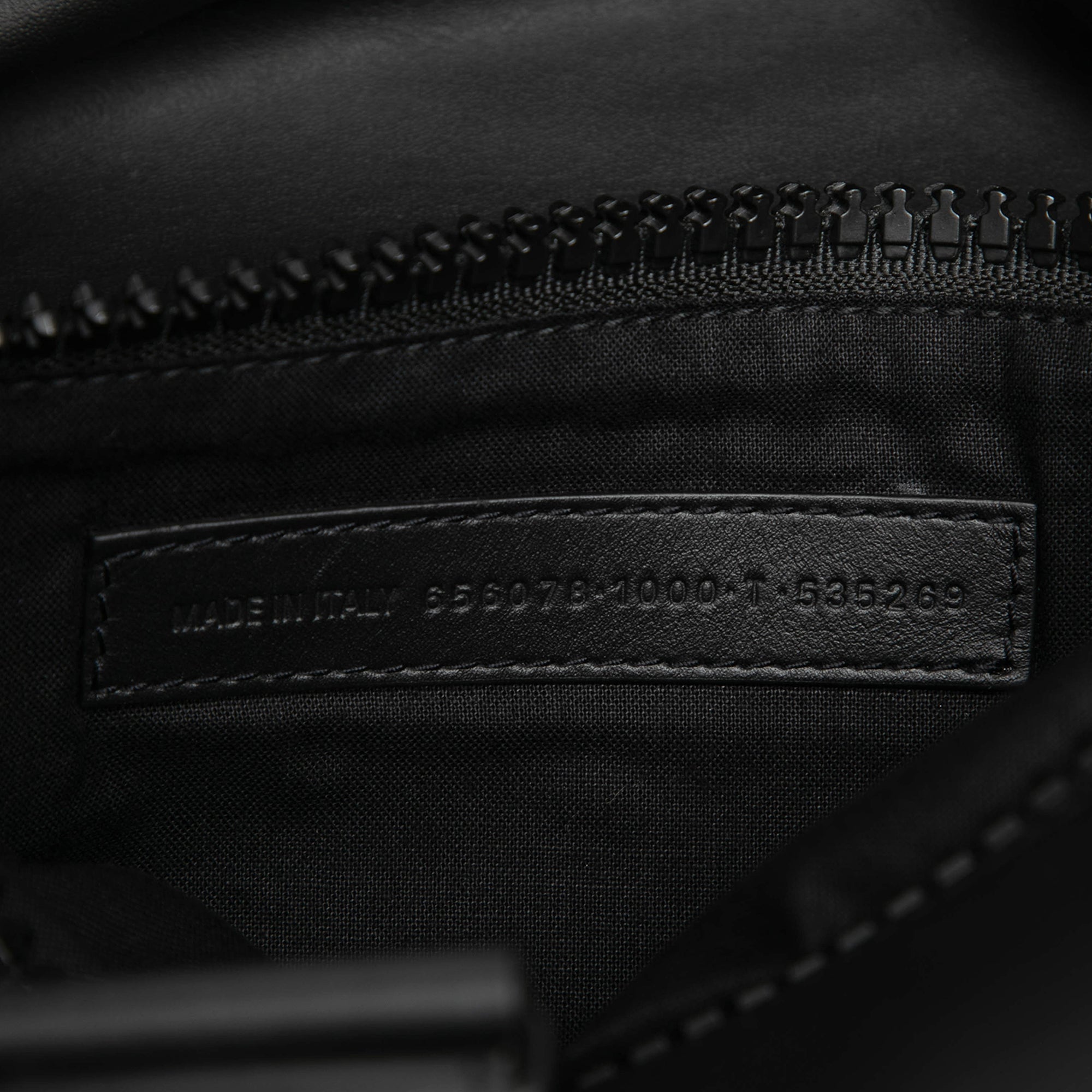 Small Leather Megazip Satchel - Image 6