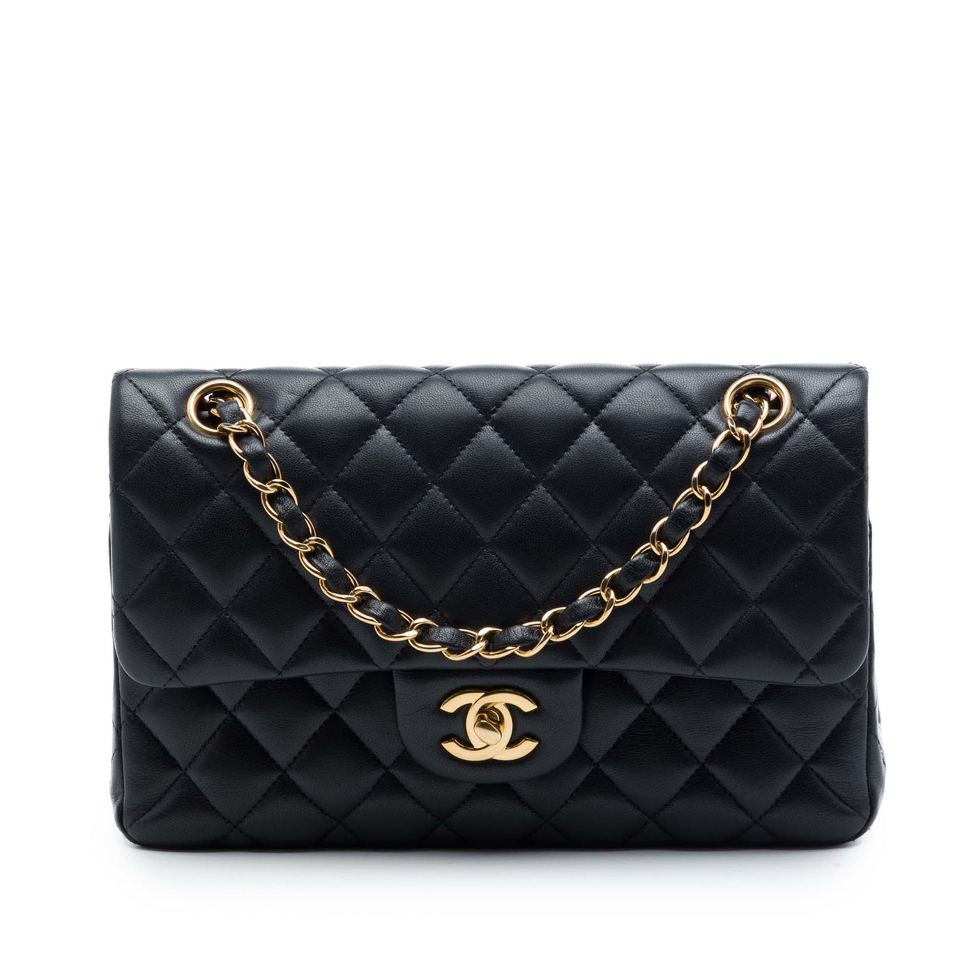 Small Classic Lambskin Double Flap - Image 1