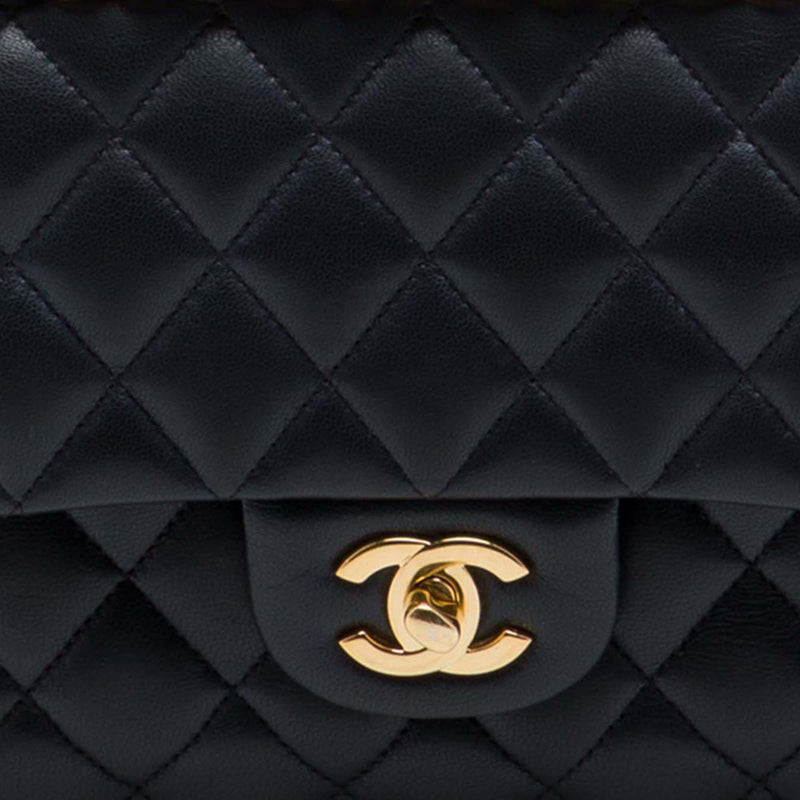 Small Classic Lambskin Double Flap - Image 6