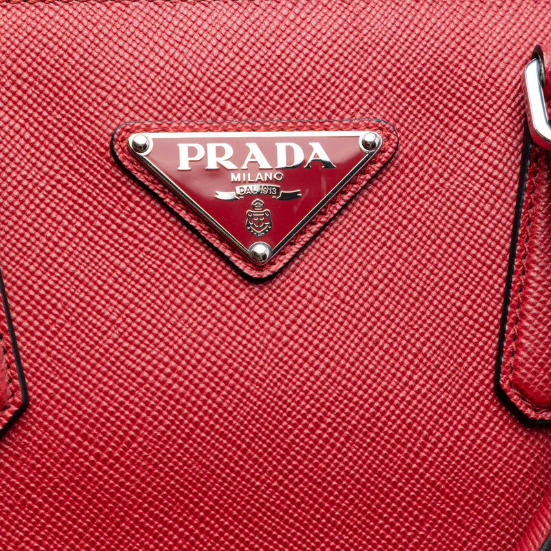 Saffiano Lux Double Handle Shopping Tote - Image 5