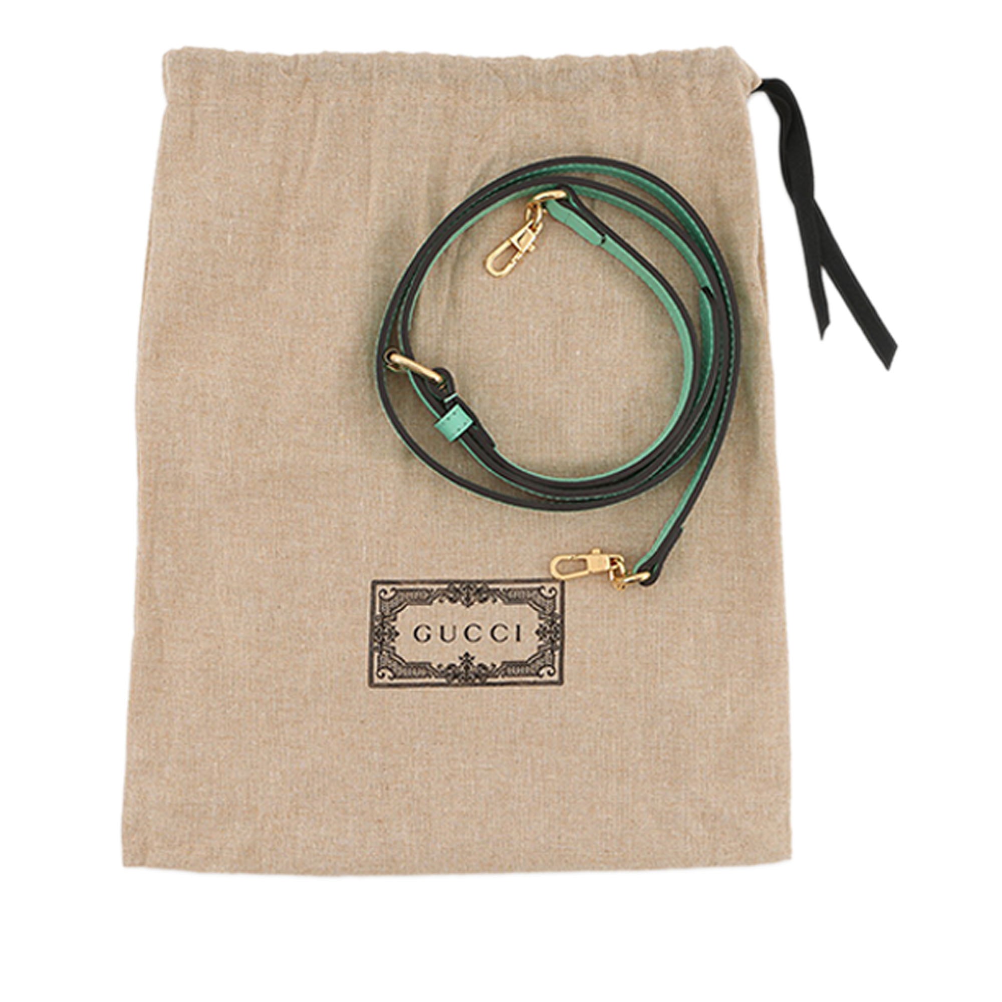 Mini Jumbo GG Canvas Interlocking G Satchel - Image 11