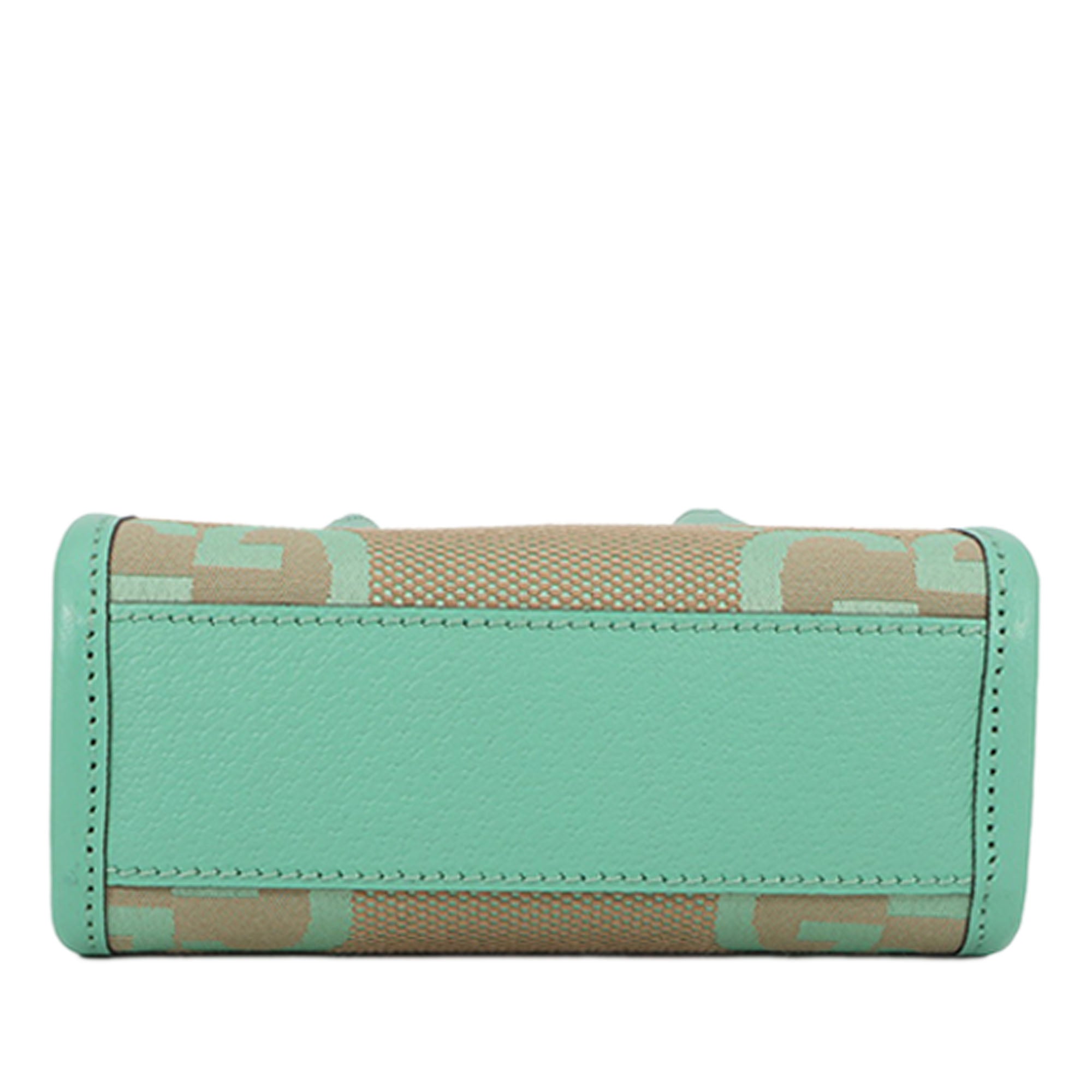 Mini Jumbo GG Canvas Interlocking G Satchel - Image 3