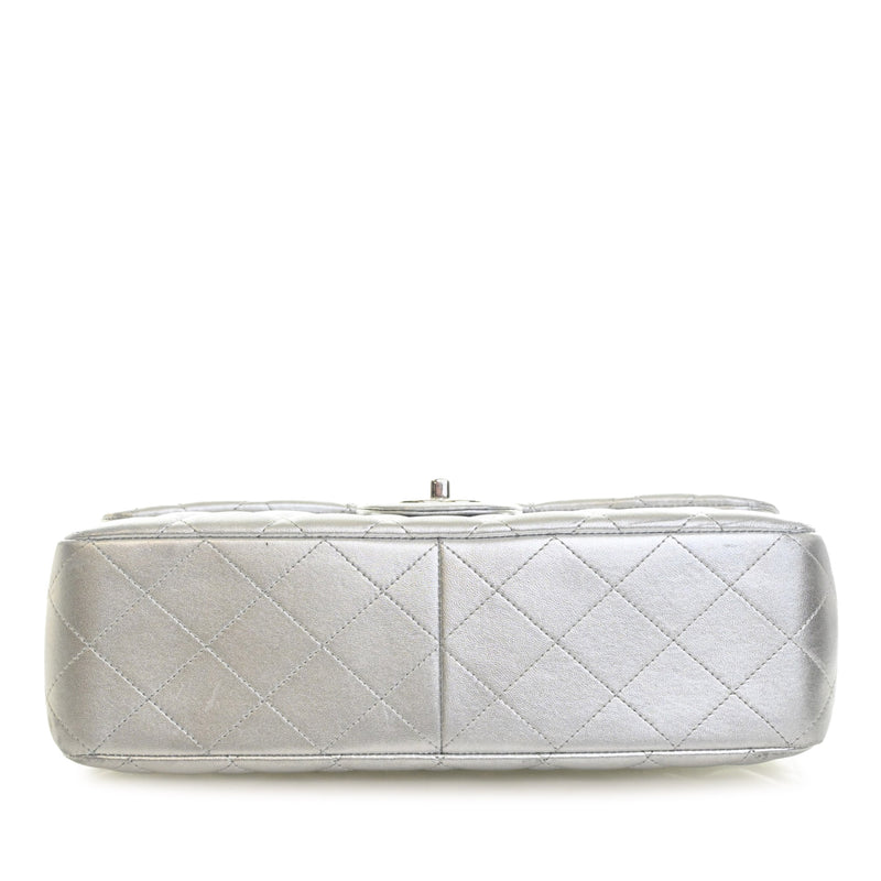 Jumbo Classic Metallic Lambskin Single Flap - Image 3
