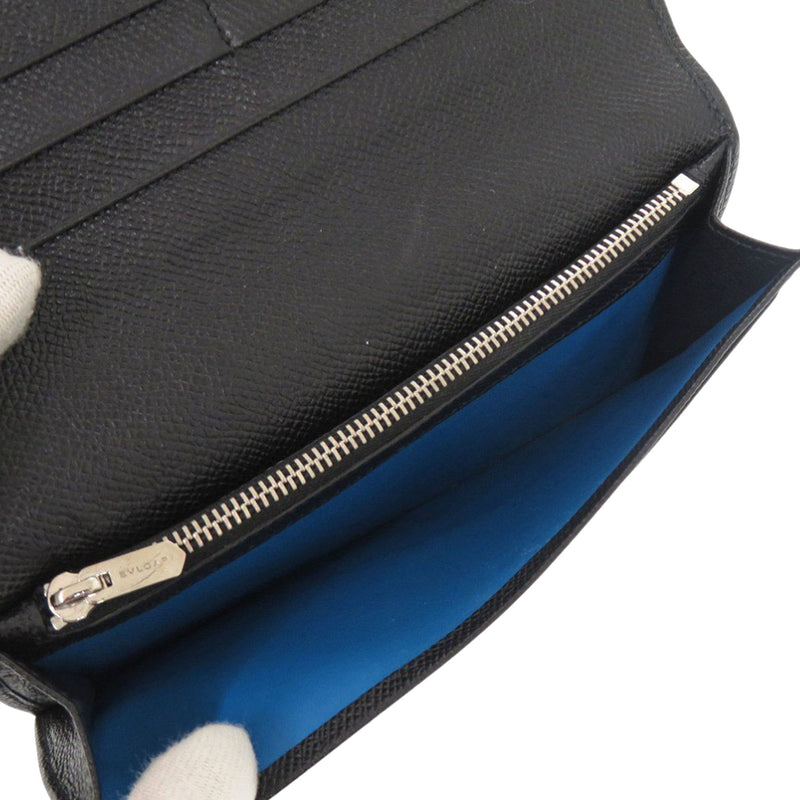 Large Grained Calfskin Bvlgari Bvlgari Wallet - Image 4