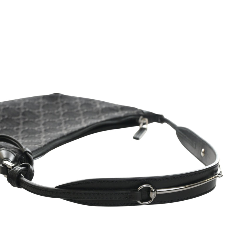 Small GG Denim Horsebit Slim Hobo - Image 11