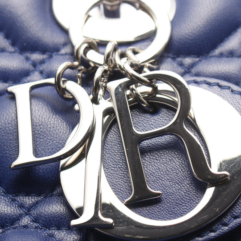 Medium Lambskin Cannage Lady Dior - Image 6