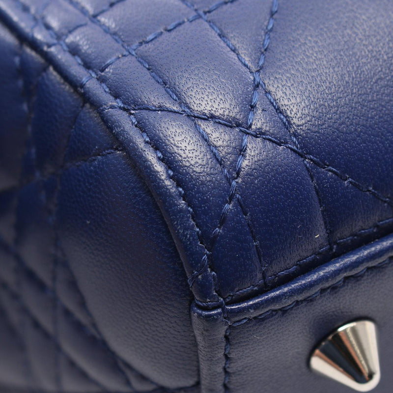Medium Lambskin Cannage Lady Dior - Image 8