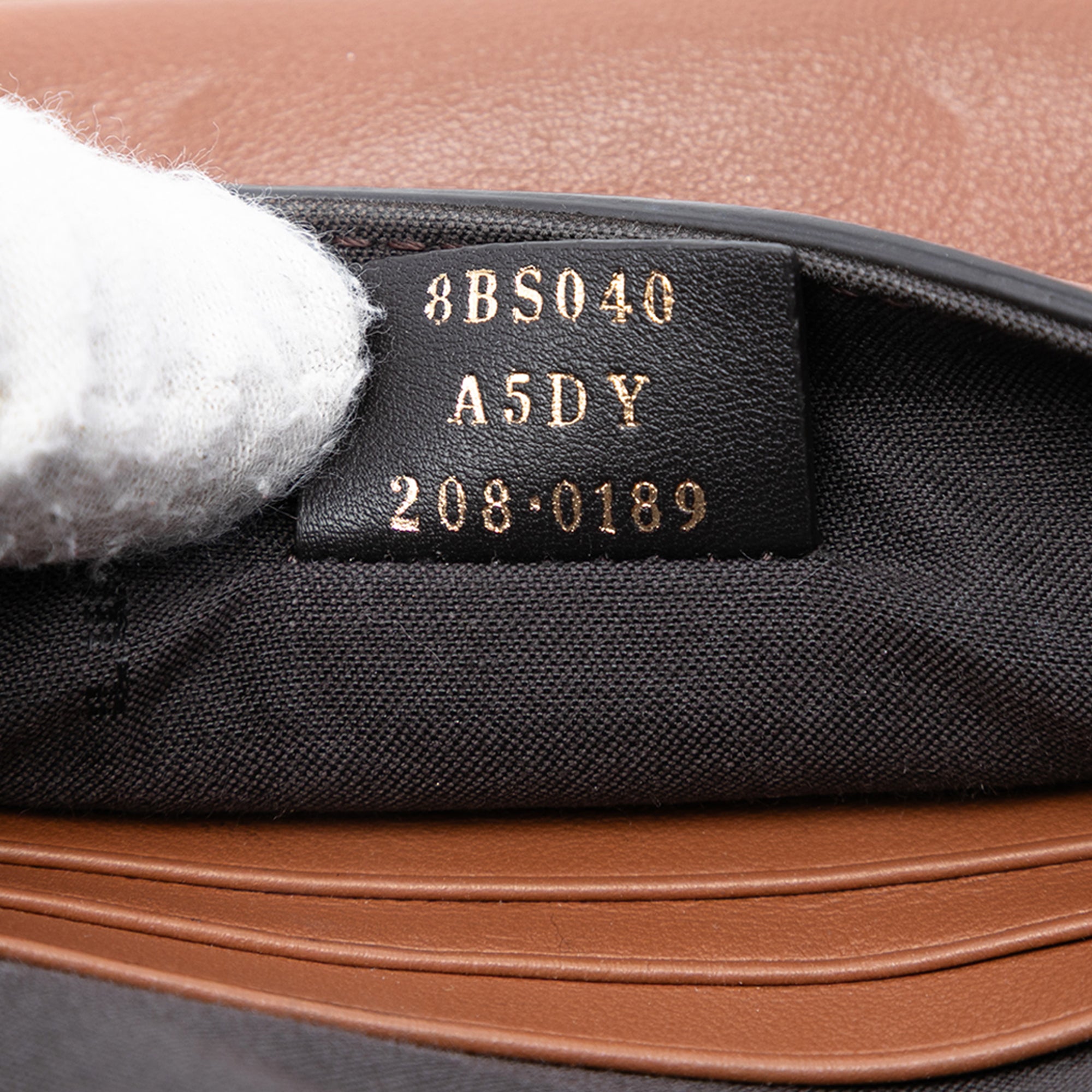 Leather Duo Baguette Crossbody - Image 6