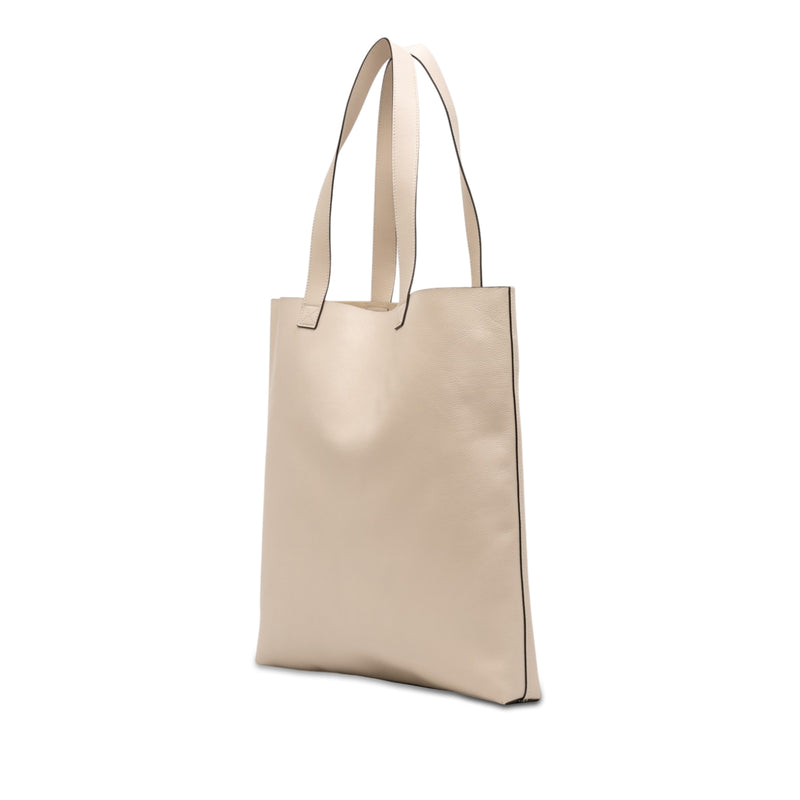 Calfskin Logo Tote - Image 2