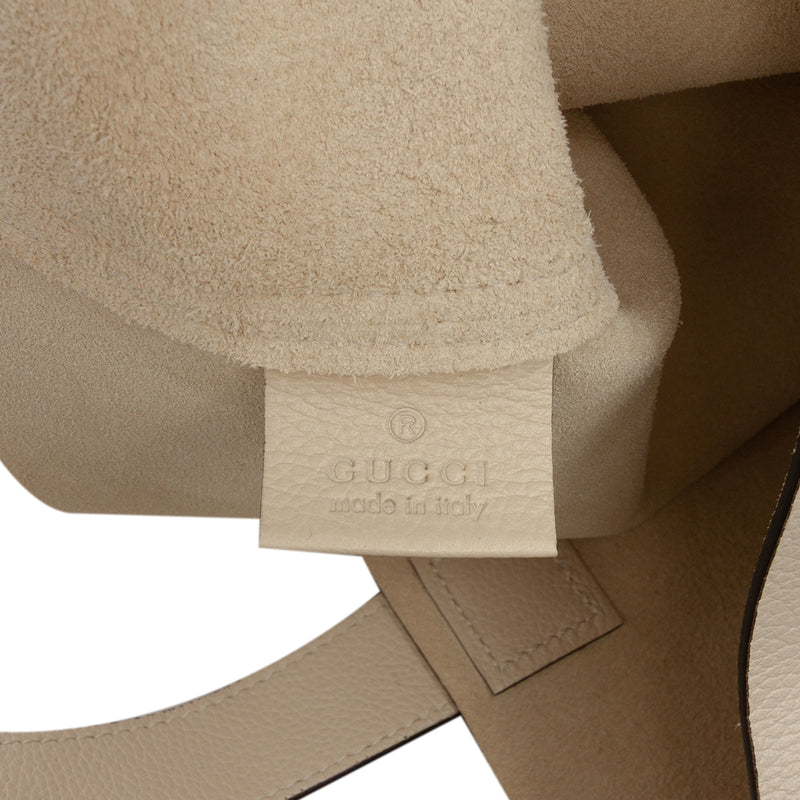 Calfskin Logo Tote - Image 5