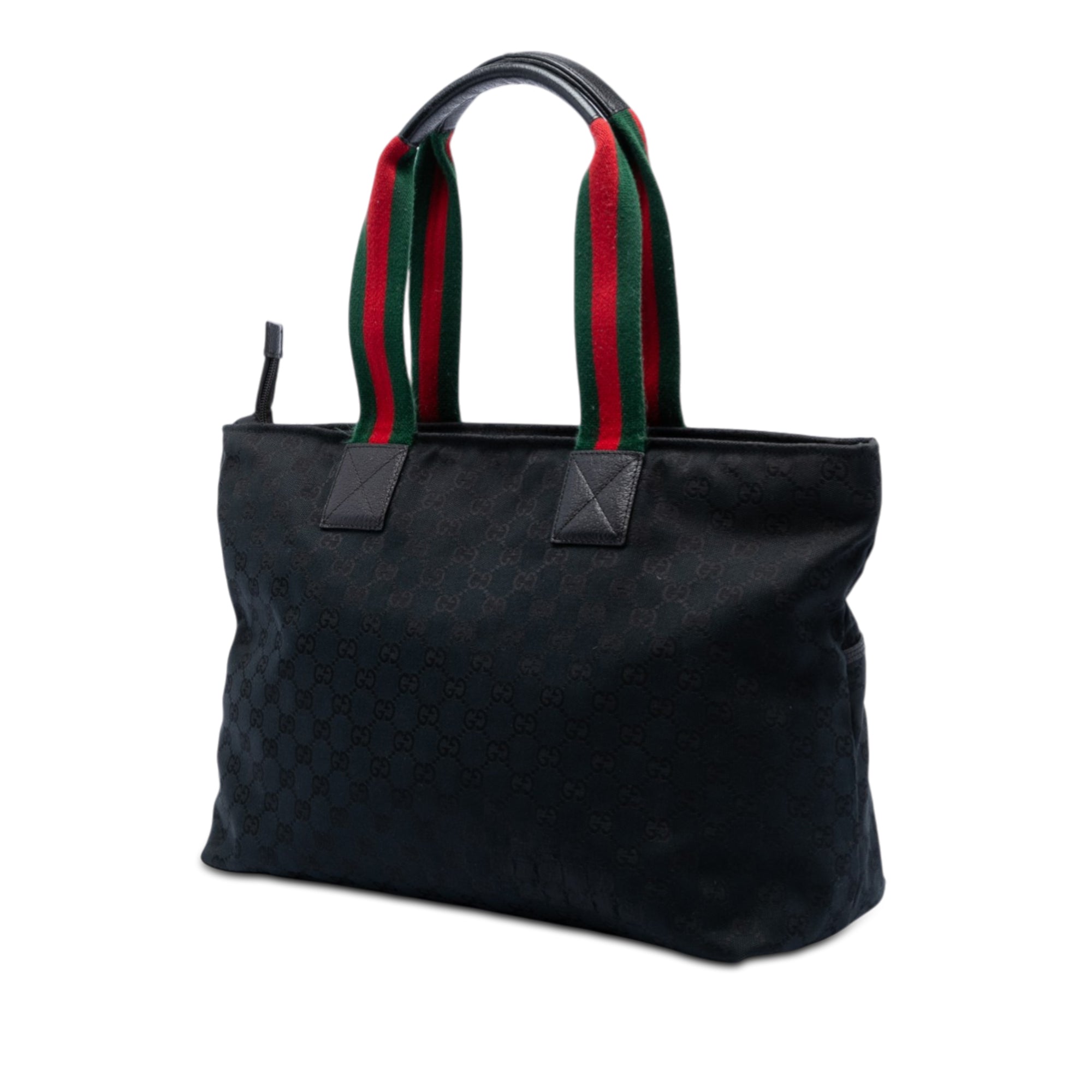GG Canvas Web Tote - Image 2
