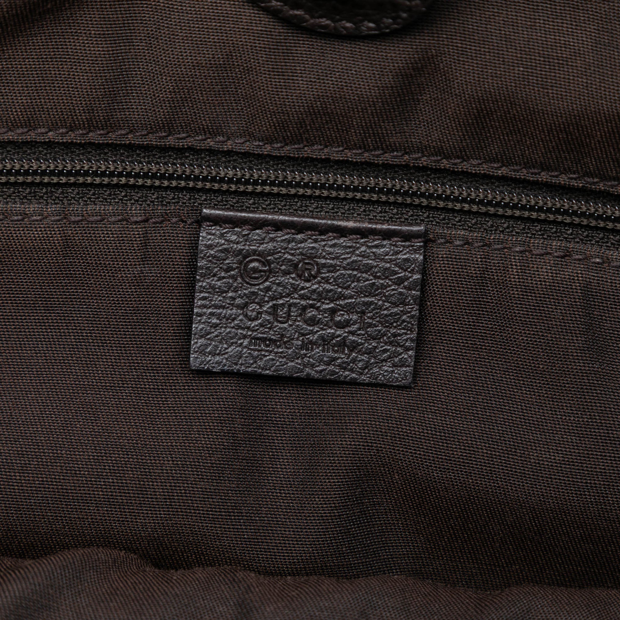 Grained Calfskin Bamboo Shopper Tote - Image 5