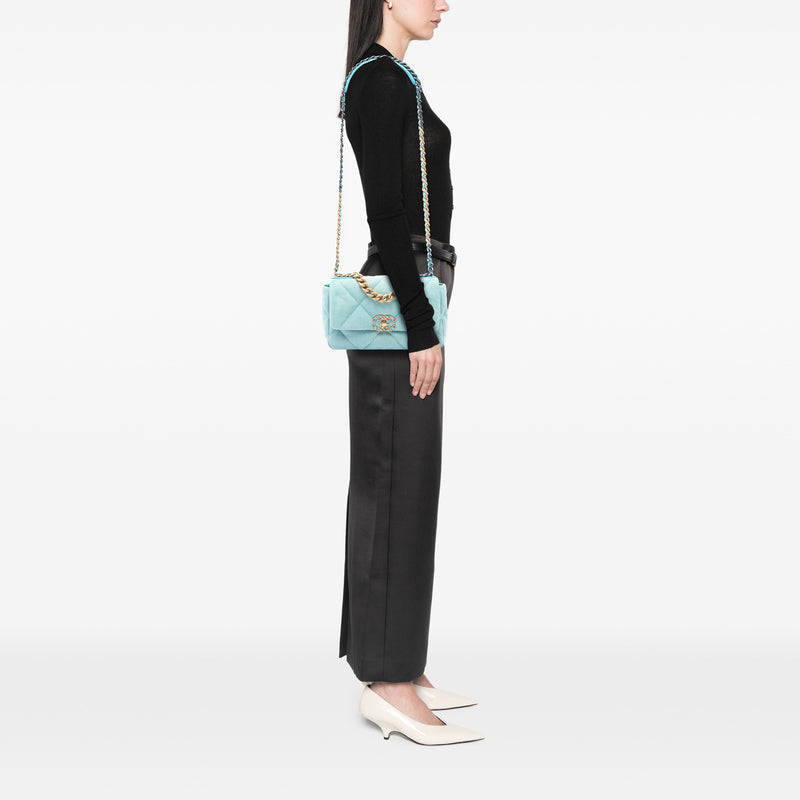 Medium Denim 19 Flap - Image 6