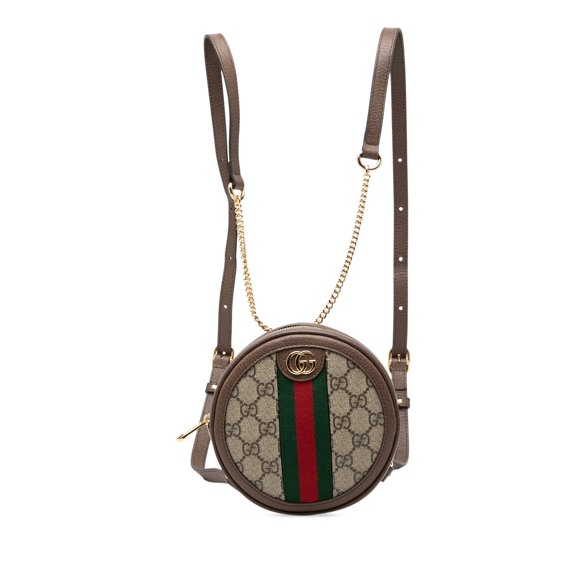 Mini GG Supreme Web Ophidia Round Backpack - Image 1