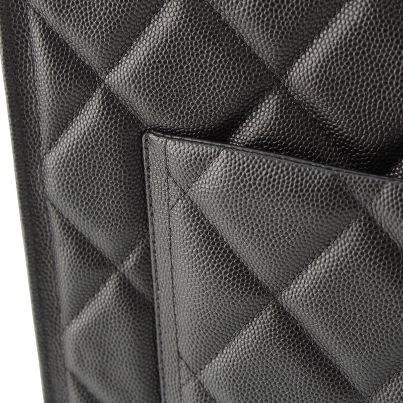 CC Quilted Caviar Chain Tote - Image 8