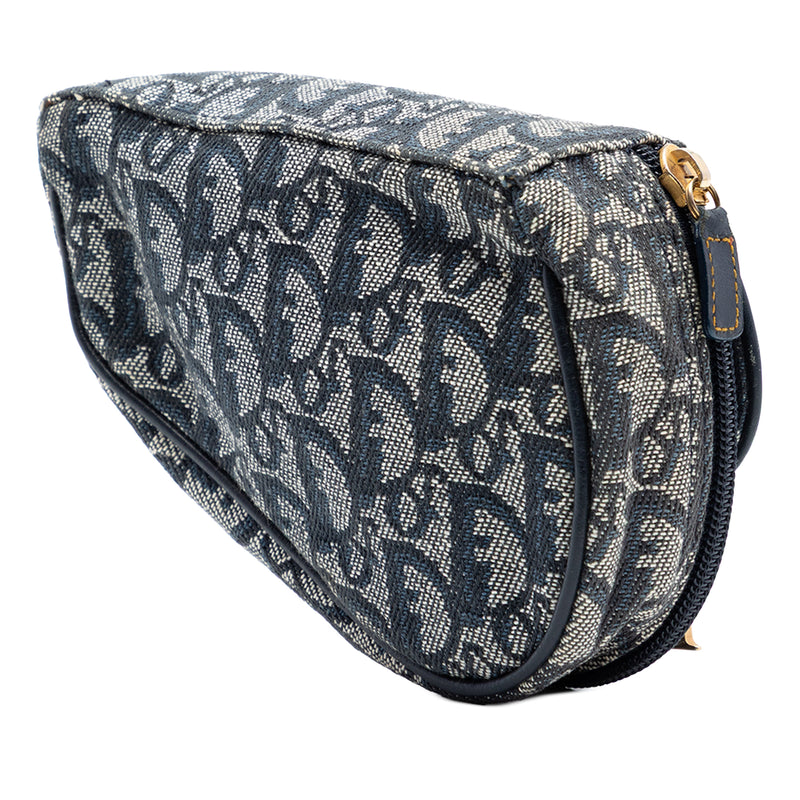 Diorissimo Canvas Saddle Pouch - Image 2