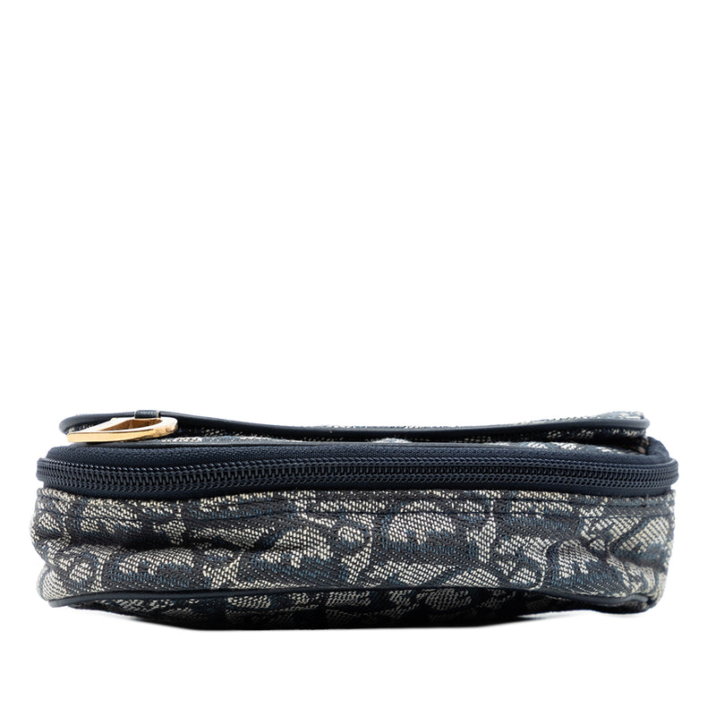 Diorissimo Canvas Saddle Pouch - Image 3