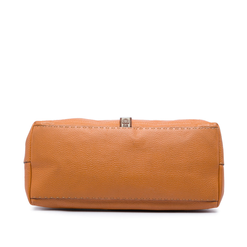 Large Leather Selleria Villa Borghese Tote - Image 3
