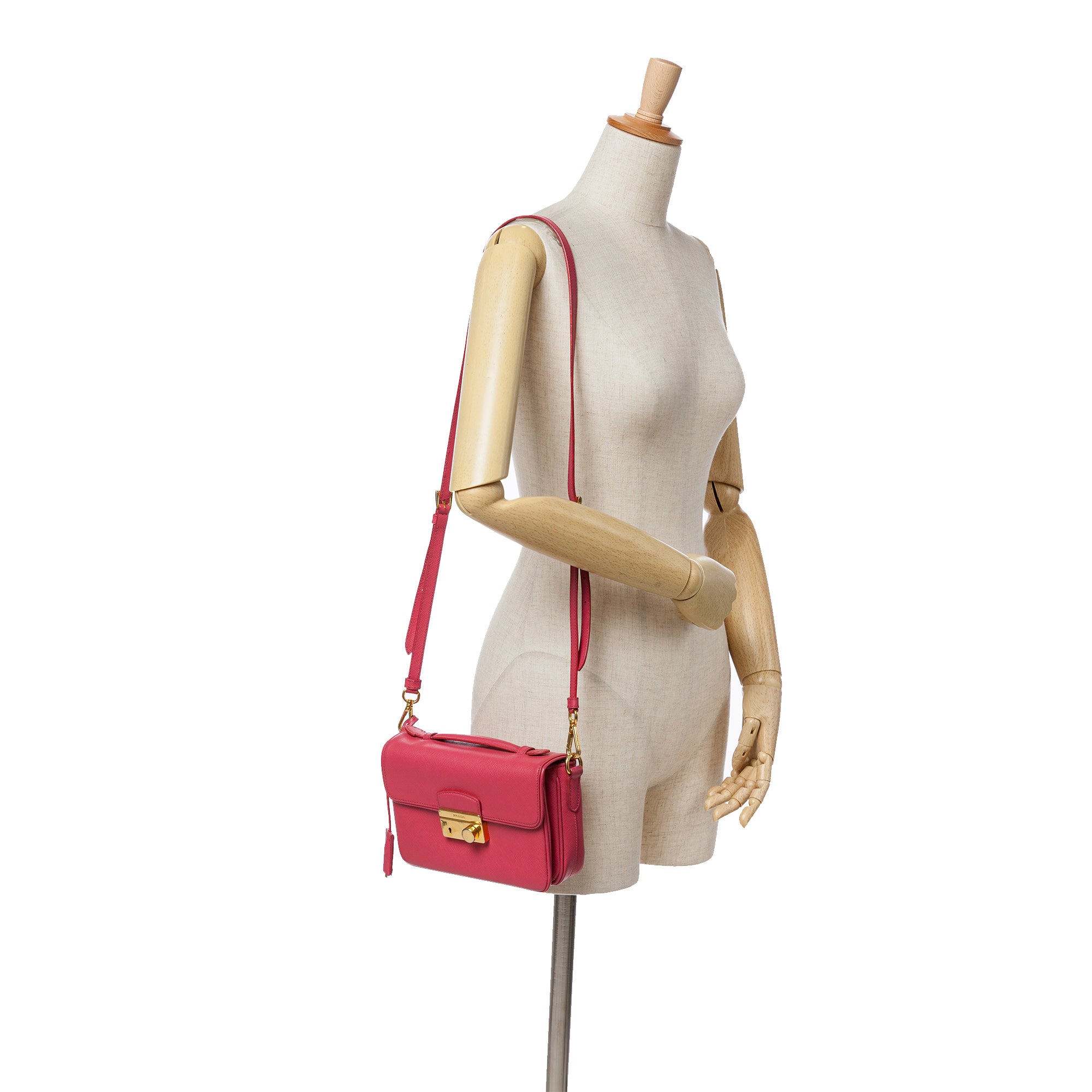 Saffiano Sound Lock Satchel - Image 8