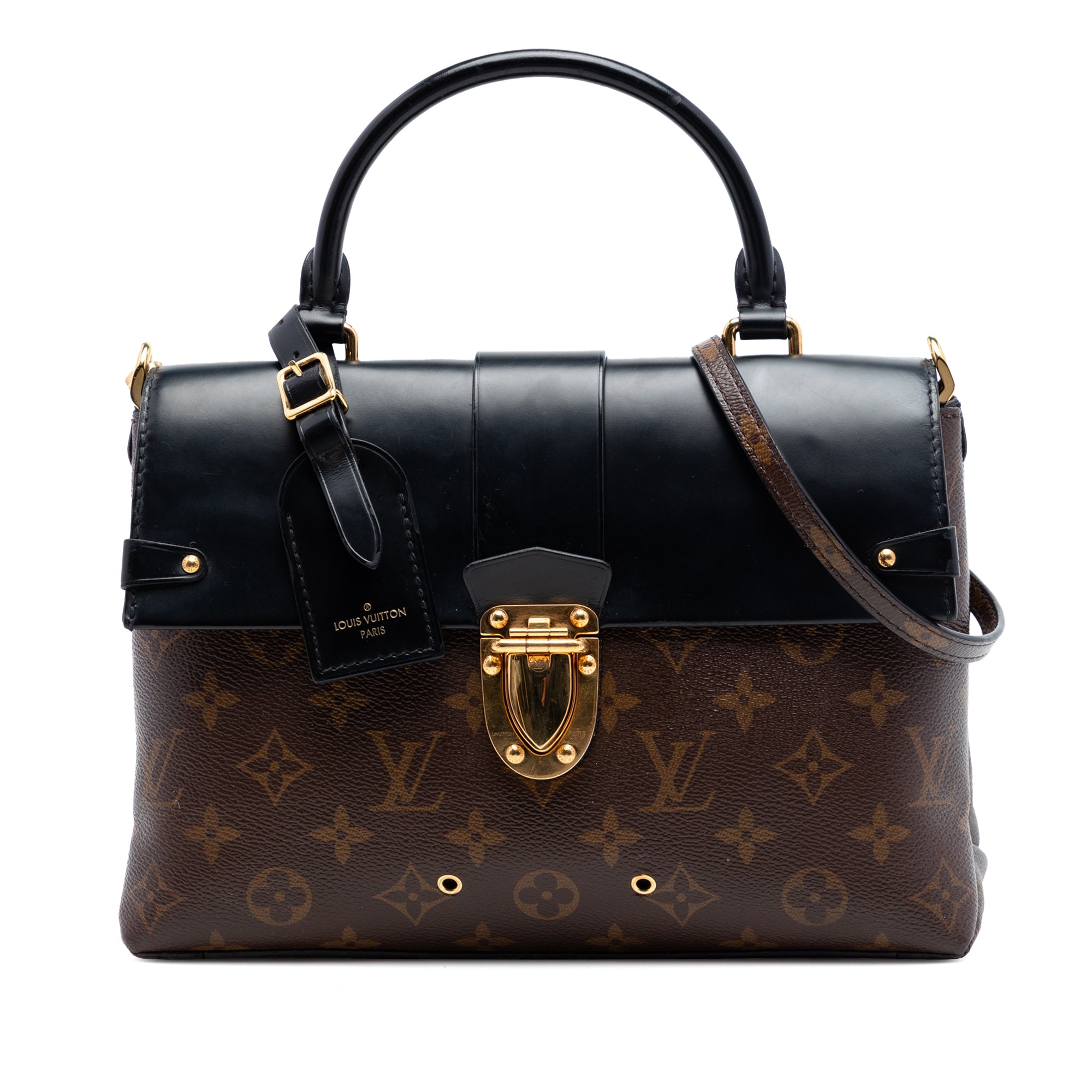 Monogram One Handle Flap MM Satchel - Image 1