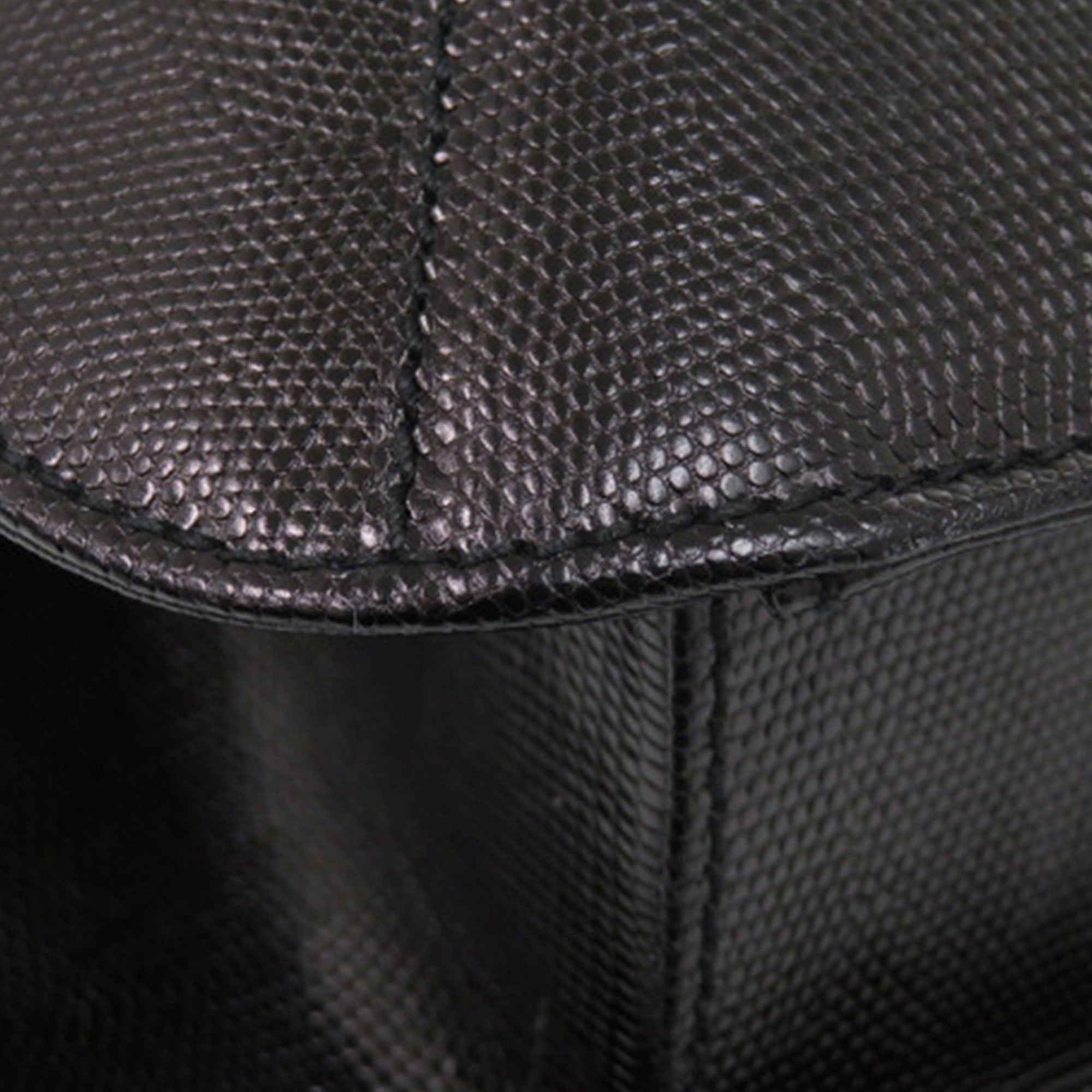 Lizard Embossed Leather Top Handle Bag - Image 11