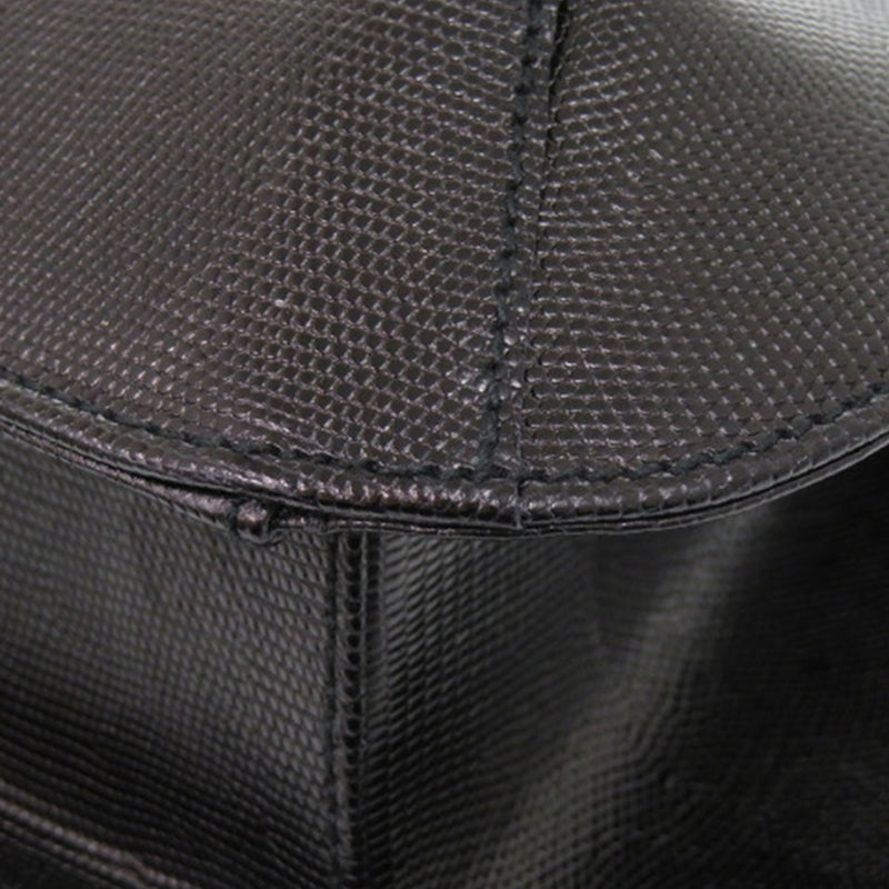 Lizard Embossed Leather Top Handle Bag - Image 8